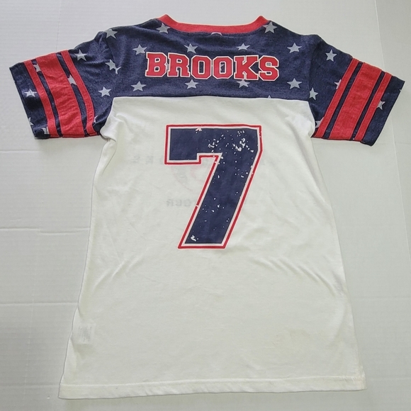 Garth Brooks Kids Red White & Blue Sz Small Short Sleeve World Tour - Picture 3 of 8